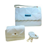 Shoulder Bag Set with Small Pouch - Glagil