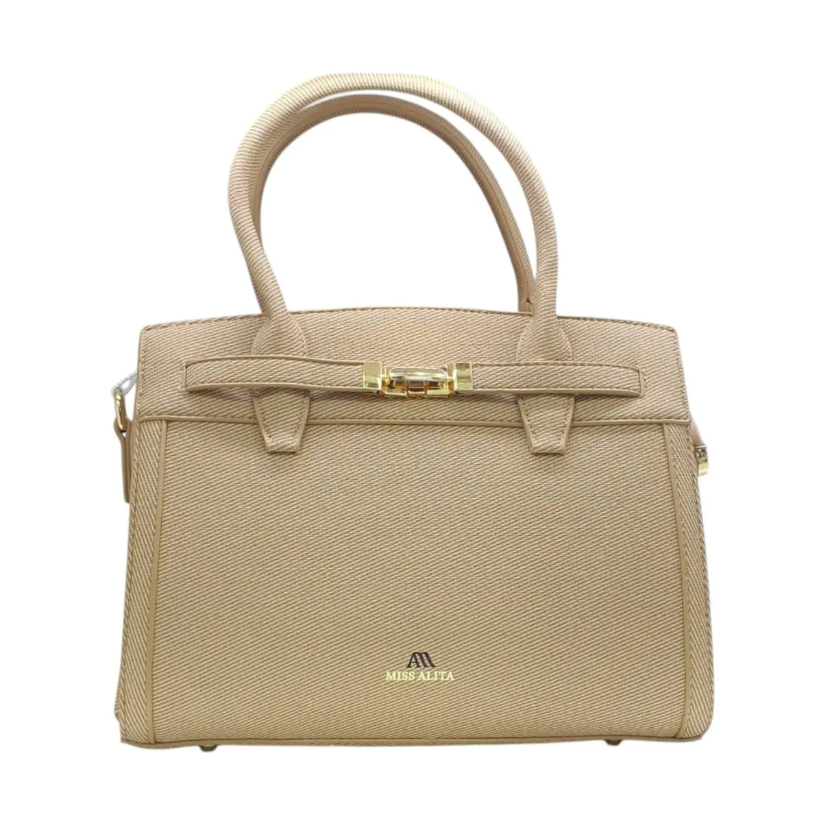 Miss Alita Compact Handbag with Mini Lock Satchel - Glagil