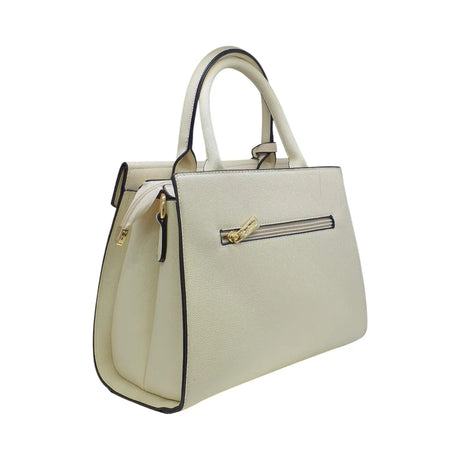 Miss Alita  Leather Handbag with Small Lock - Glagil