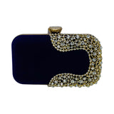 Velvet Crystal Clutch - Glagil