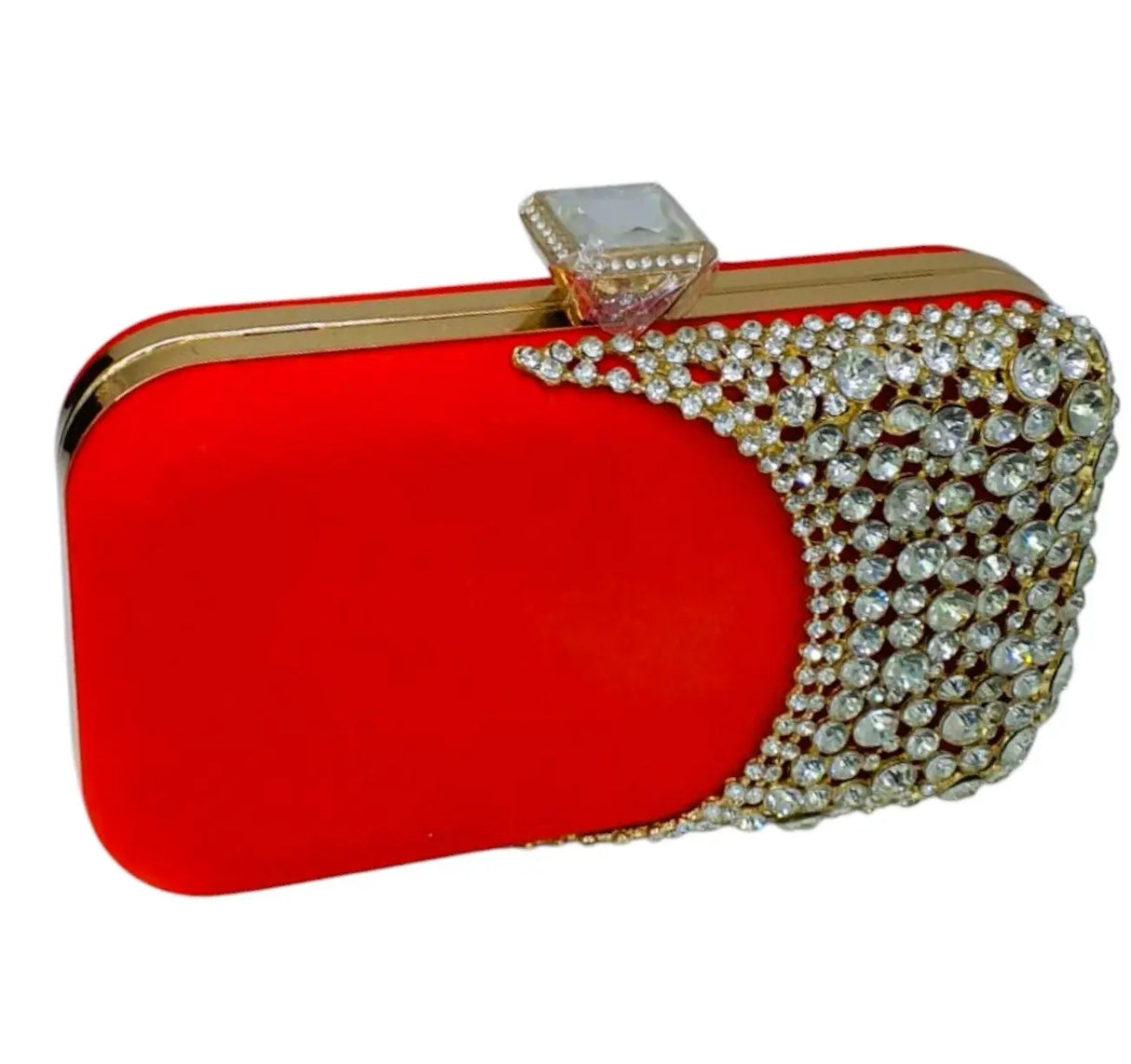 Velvet Crystal Clutch - Glagil