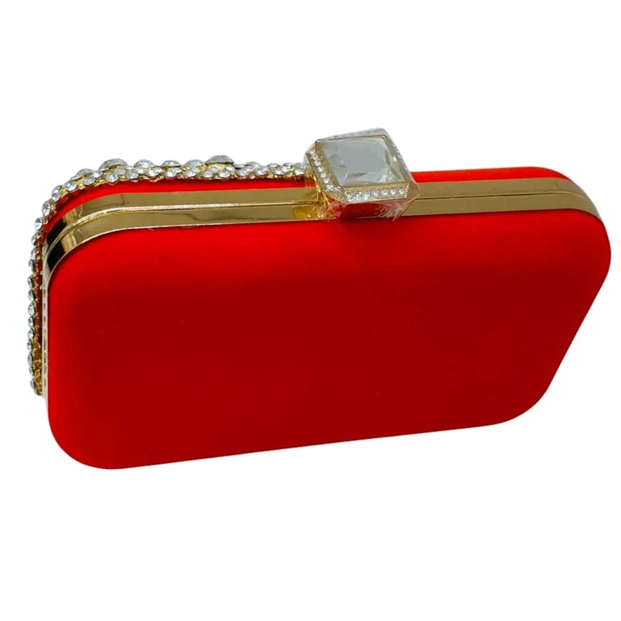 Velvet Crystal Clutch - Glagil