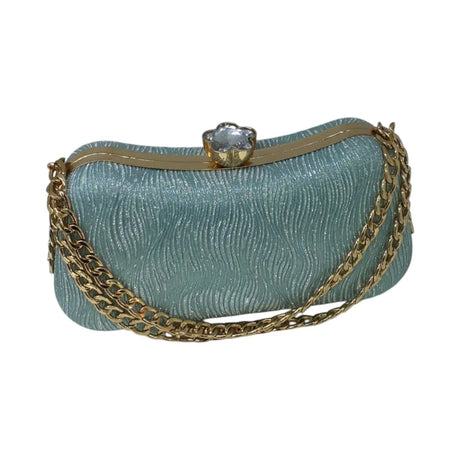 Small Glitters Clutch with Chain - Glagil