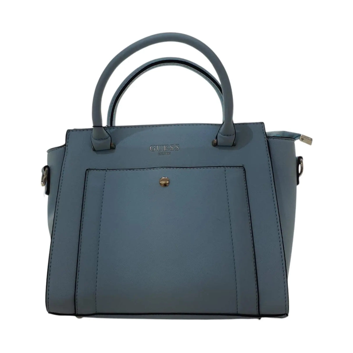 Leather Structured Handbag - Glagil