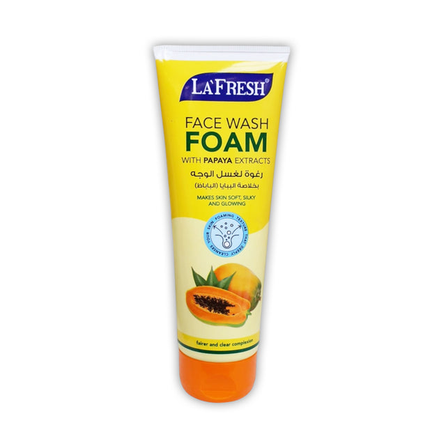 La Fresh Face Wash Foam with Papaya Extracts 100ml - Glagil