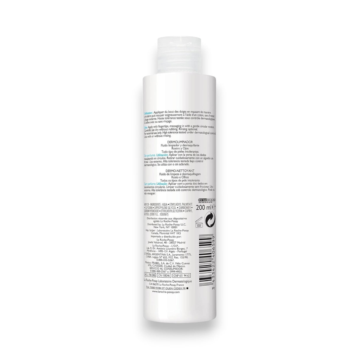 La Roche Posay Toleriane Dermo Cleanser 200ml - Glagil