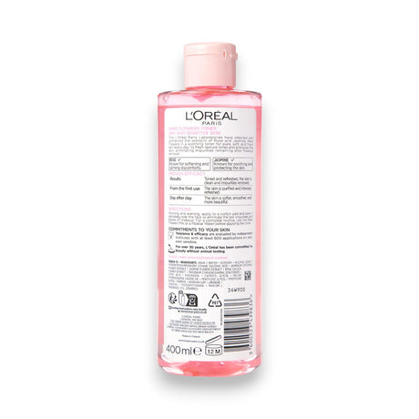 Loréal Paris Fine Flowers Toner 400ml - Glagil