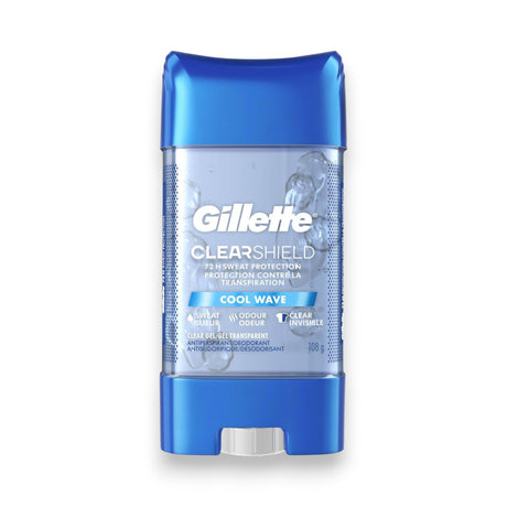 Gillette Clear Shield Cool Wave Antiperspirant Deodorant 108g - Glagil