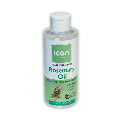 Ican London Rosemary Oil Smoothing Hair Serum 100ml - Glagil