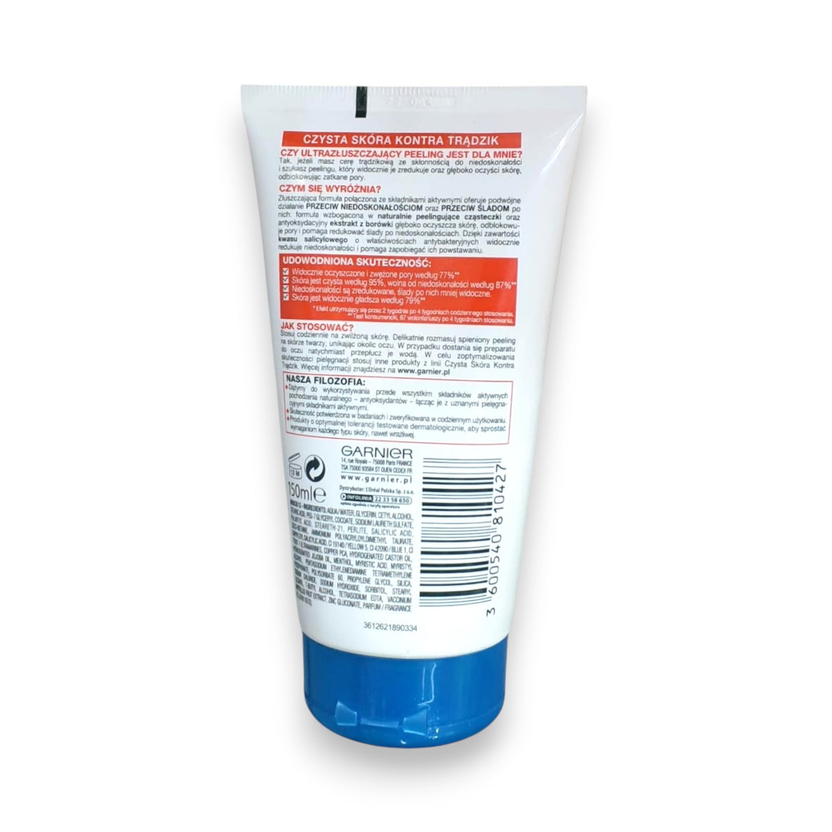 Garnier Skin Naturals Czysta Skóra Ultra Exfoliating Scrub 150ml - Glagil