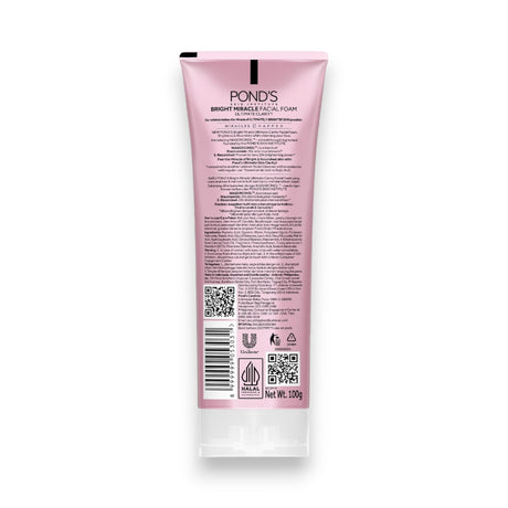 Ponds Bright Miracle Ultimate Facial Foam 100g - Glagil