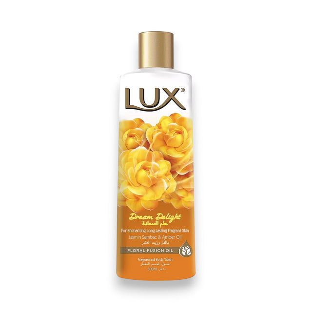 Lux Dream Delight Fragranced Body Wash with Jasmine Sambac and Amber Oil 500ml - Glagil