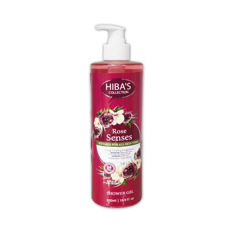 Hibas Collection Rose Senses Shower Gel 500ml - Glagil