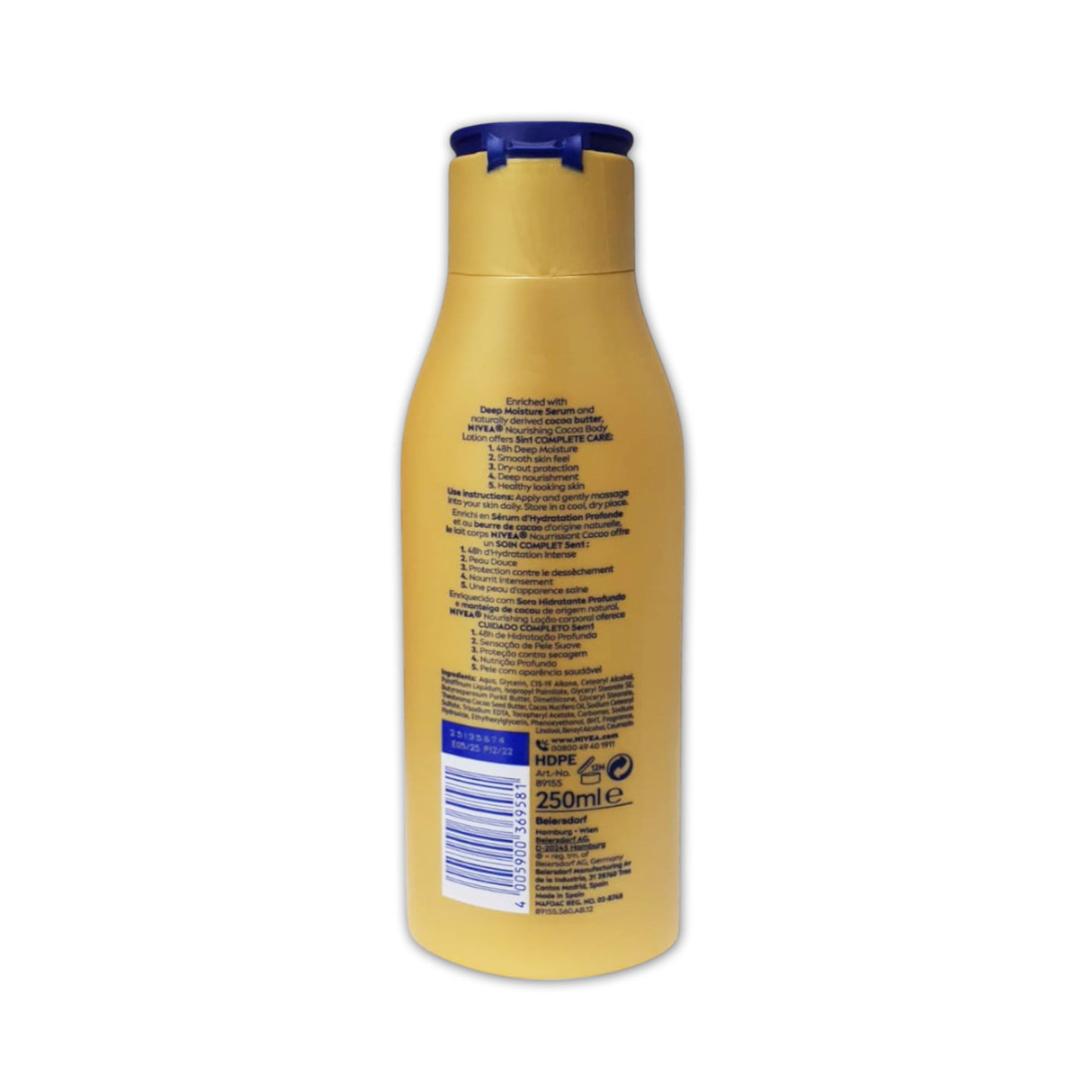 Nivea Nourishing Cocoa Body Lotion 250ml - Glagil