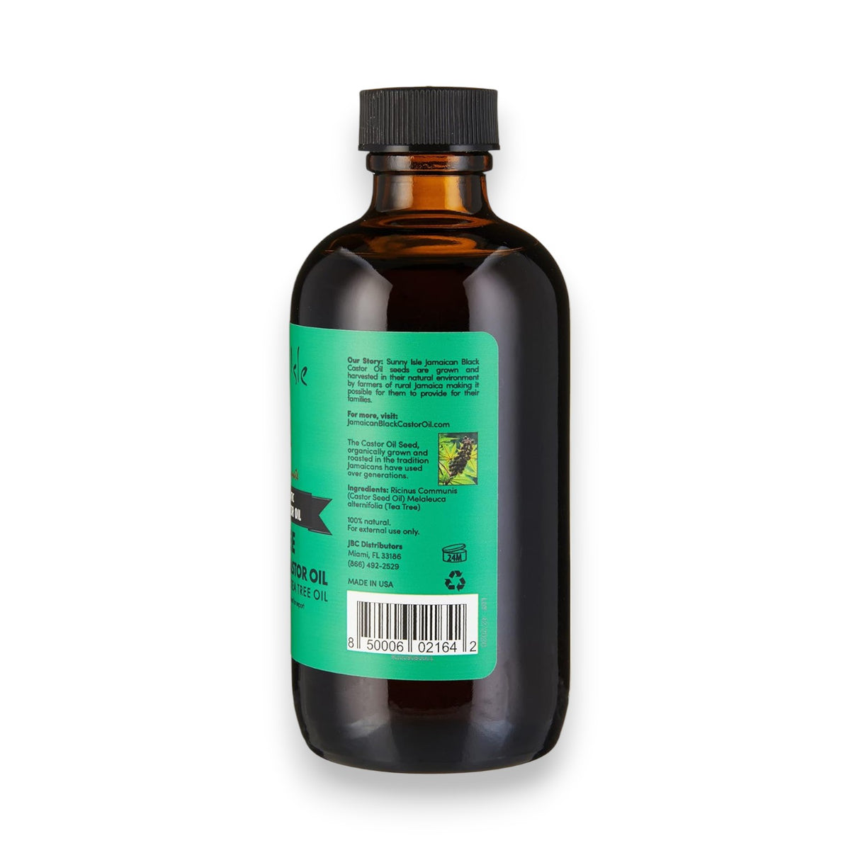 Sunny Isle Tea Tree Jamaican Black Castor Oil 118ml - Glagil