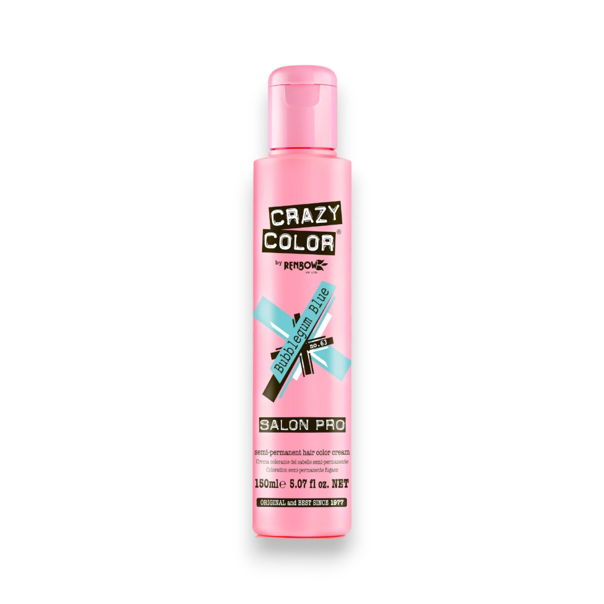 Crazy Color Semi-Permanent Hair Color Cream 150ml - Glagil