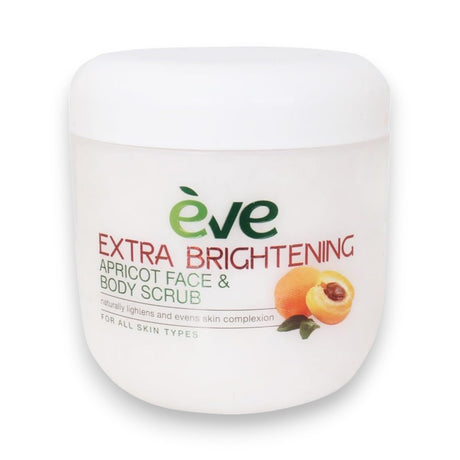 Eve Extra Brightening Apricot Face and Body Scrub 300g Glagil