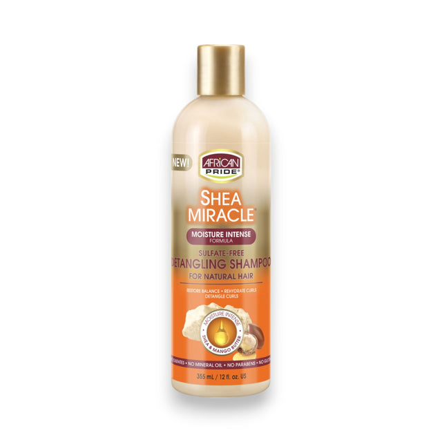 African Pride Shea Miracle Detangling Shampoo 355ml - Glagil