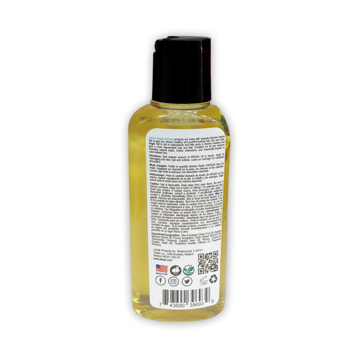 Le Kair Vegan Formula Oil 59ml - Glagil