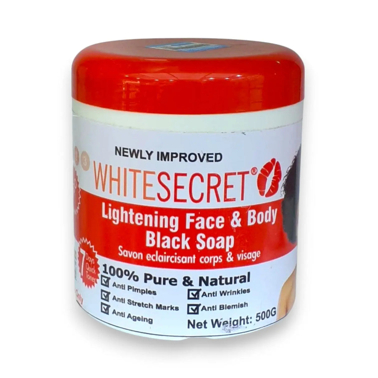 Whitesecret Lightening Face and Body Soap 500g Glagil