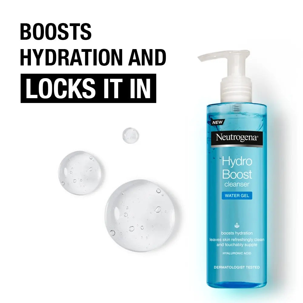 Neutrogena Hydro Boost Water Gel Cleanser 200ml - Glagil