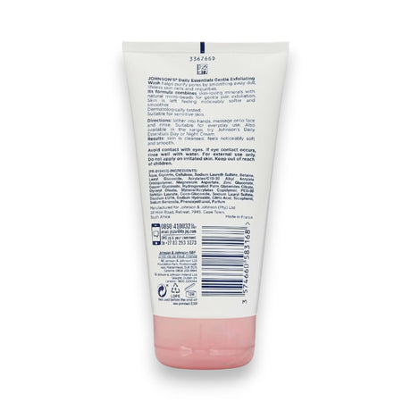 Johnsons Daily Essentials Exfoliating Face Wash 150ml - Glagil