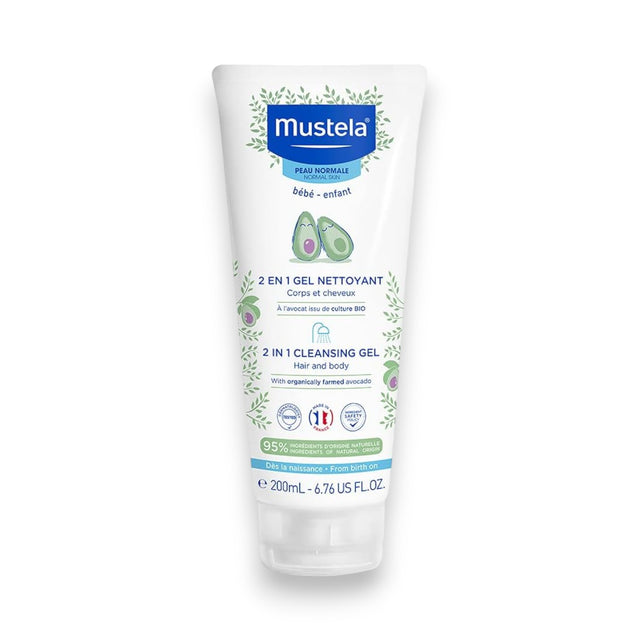 Mustela Cleansing Gel 200ml - Glagil