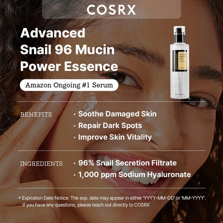 Cosrx Advanced Snail 96 Power Essence 100ml - Glagil