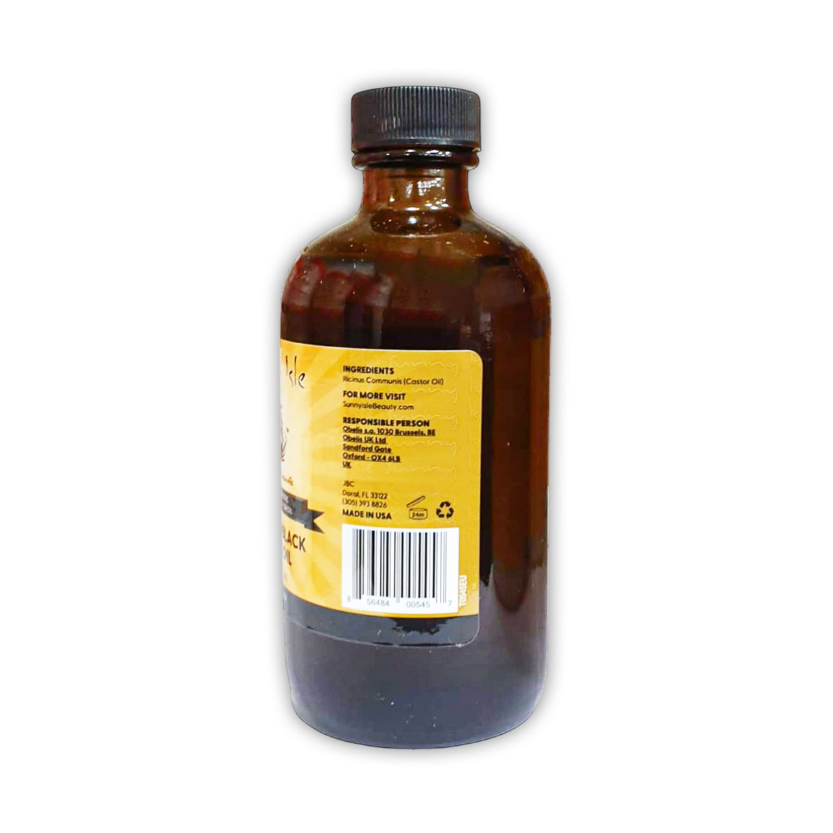 Sunny Isle Jamaican Black Castor Oil 177g - Glagil