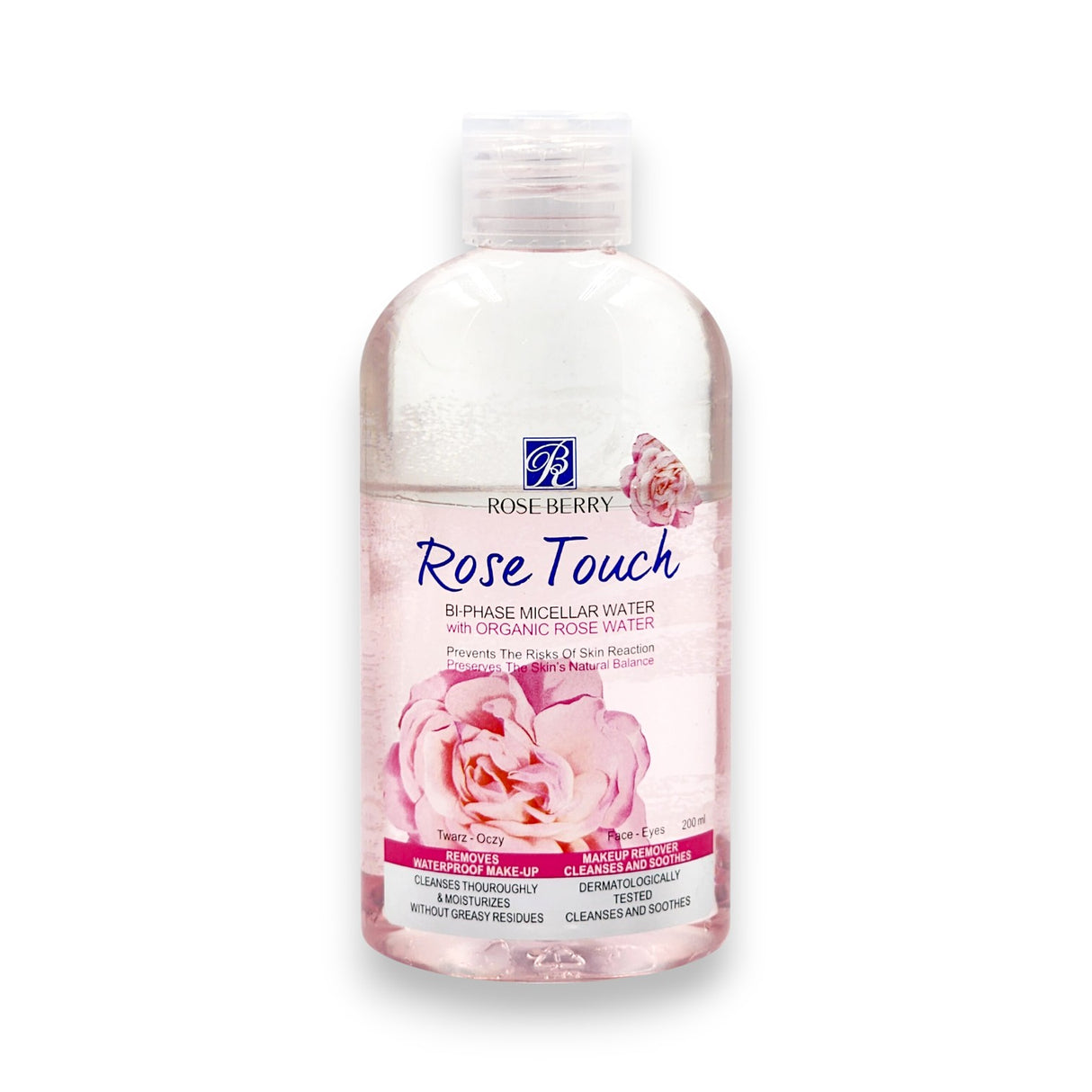 Rose Berry Rose Touch Micellar Water 200ml - Glagil