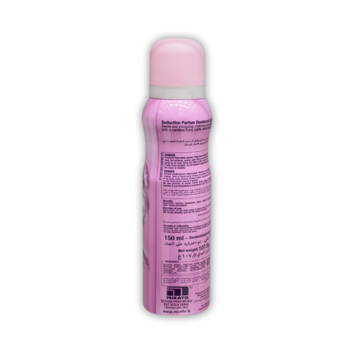 Malizia Profumo D'Intesa Deodorant 107g - Glagil