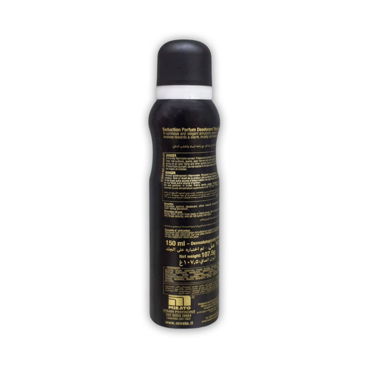 Malizia Profumo D'Intesa Deodorant 107g - Glagil