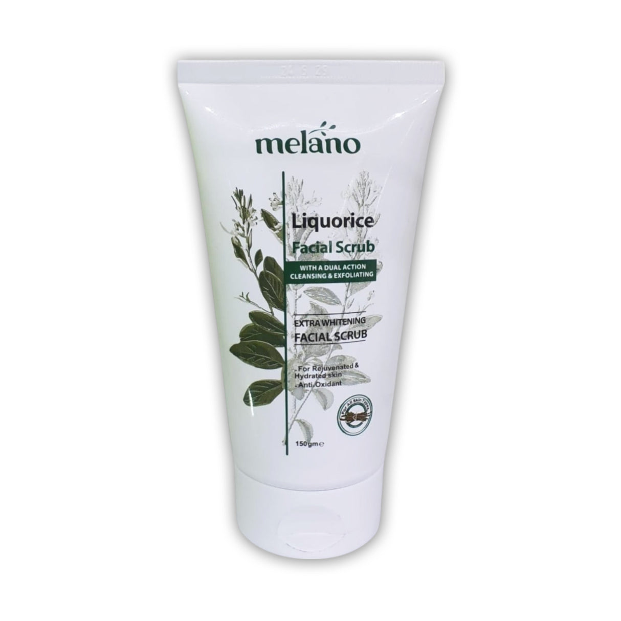 Melano Liquorice Facial Scrub 150ml - Glagil