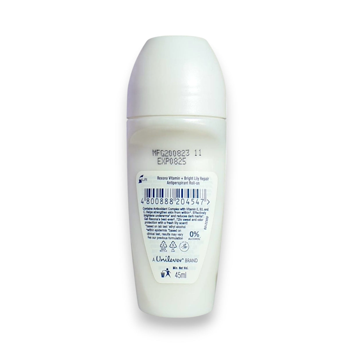 Rexona Vitamin Antiperspirant Roll-On 45ml - Glagil