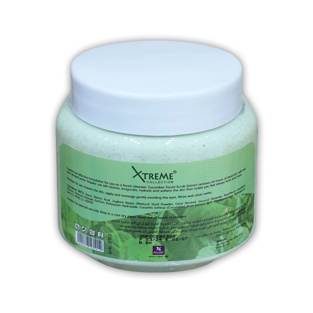 Xtreme Collection Facial Scrub 500ml - Glagil