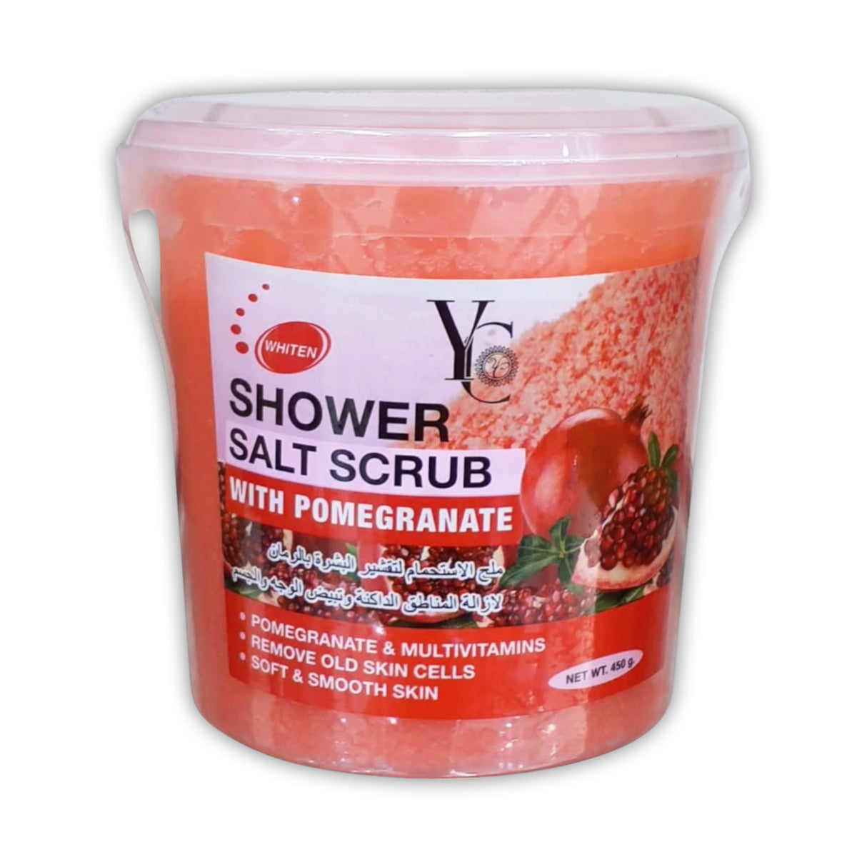 YC Shower Salt Scrub 450g - Glagil