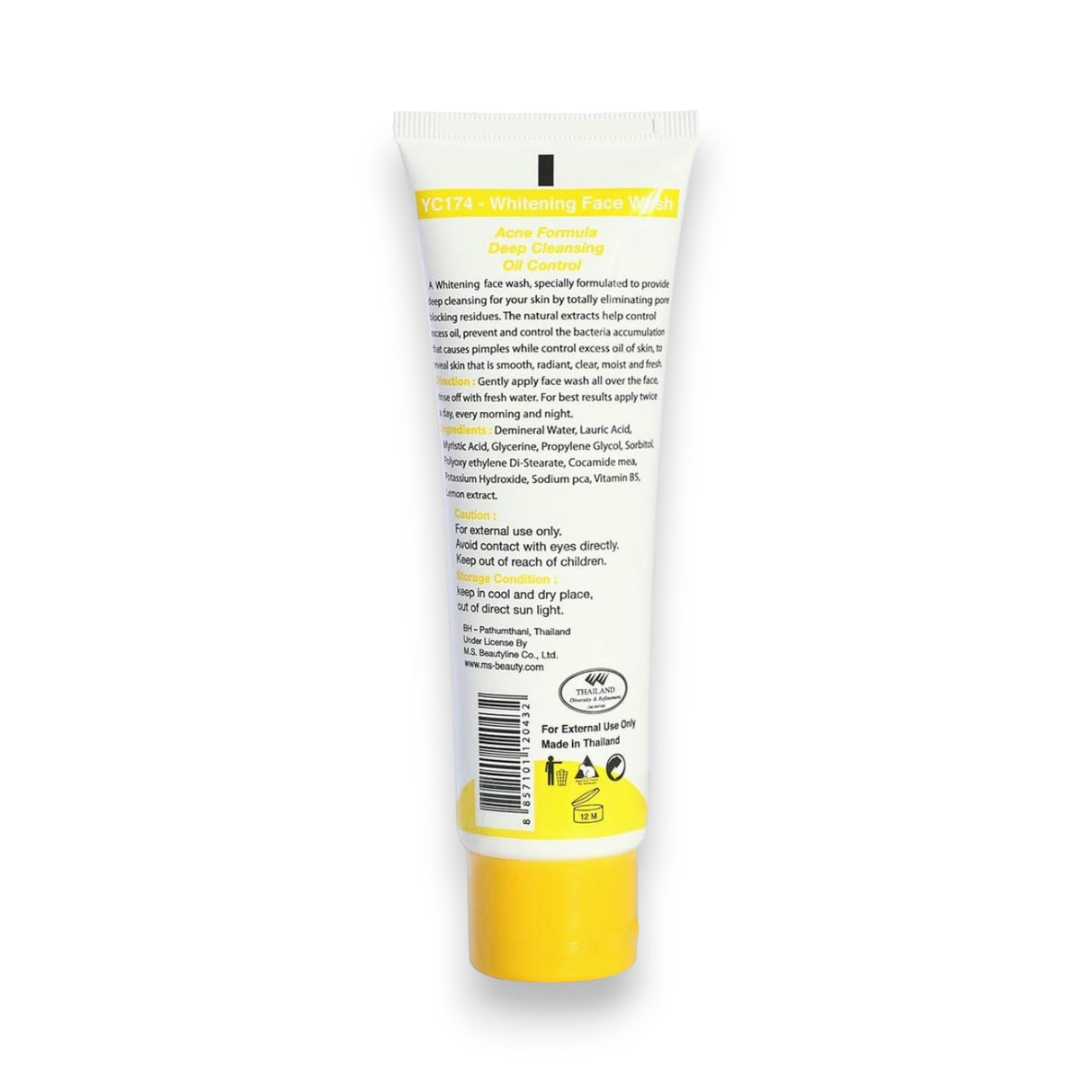 YC Lemon Acne Formula Wash 100ml - Glagil