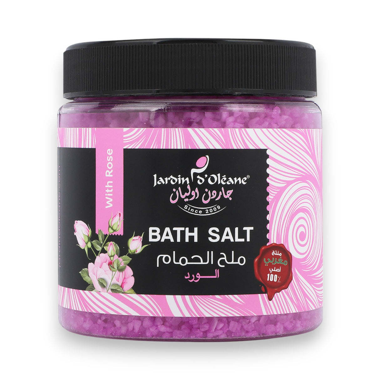 Jardin D Oleane Rose Bath Salt 600g - Glagil