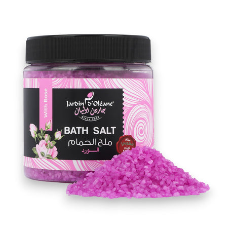 Jardin D Oleane Rose Bath Salt 600g - Glagil