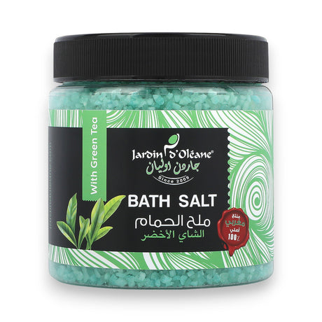 Jardin D Oleane Green Tea Bath Salt 600g - Glagil