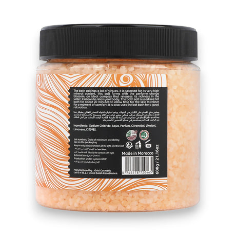 Jardin D Oleane Orange Blossom Bath Salt 600g - Glagil