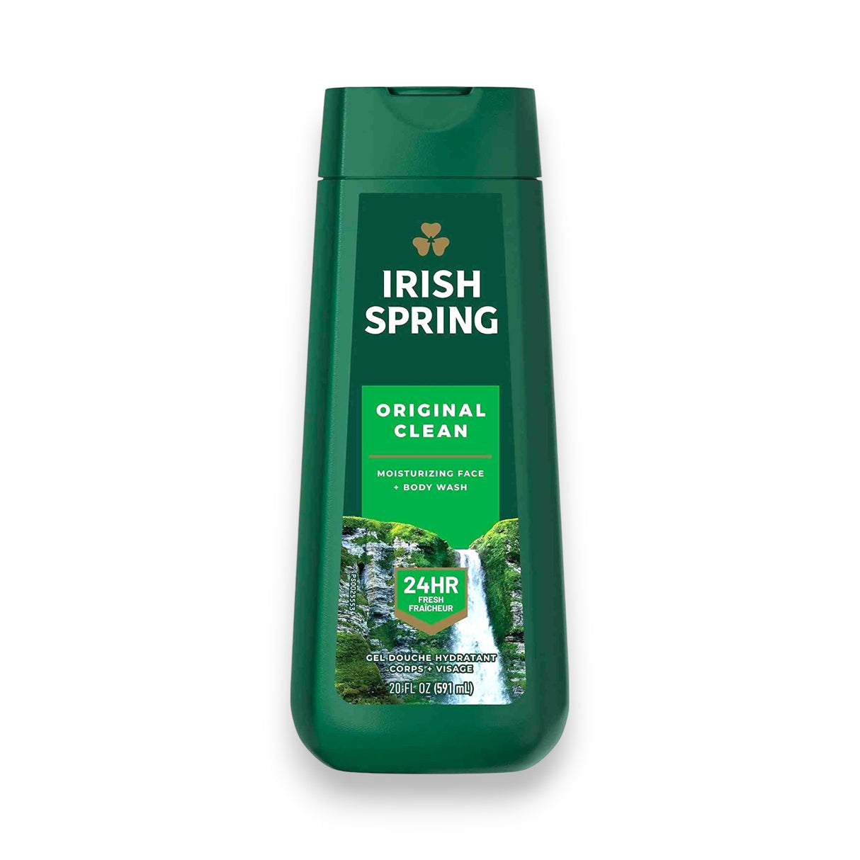 Irish Spring Original Clean Face and Body Wash 591ml