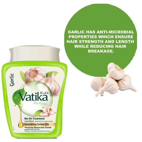 Vatika Naturals Garlic Hot Oil Treatment 1kg - Glagil