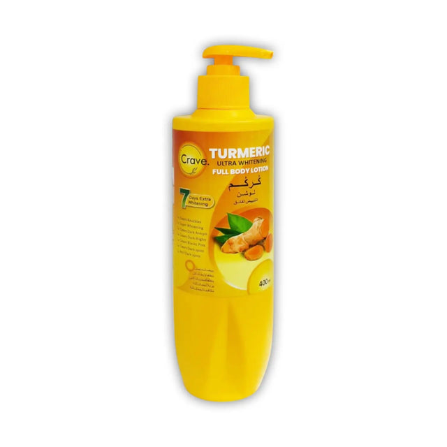 Crave Turmeric Ultra Brightening Body Lotion 400ml Glagil