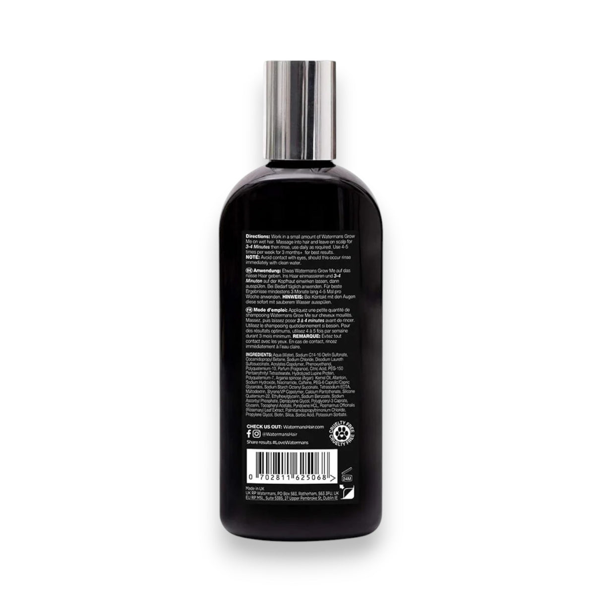 Watermans Grow Me Shampoo 250ml - Glagil