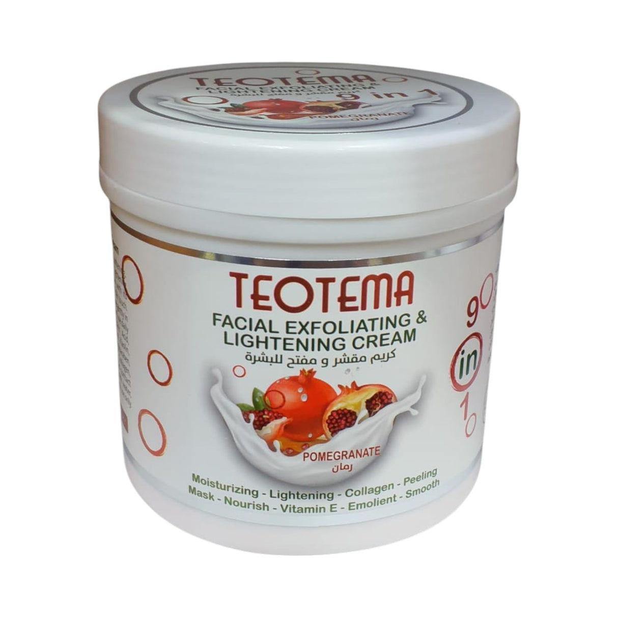 Teotema Facial Exfoliating and Lightening Cream 500ml - Glagil