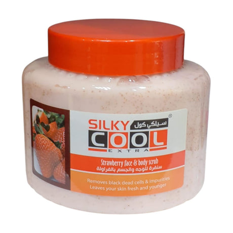 Silky Cool Gold Face and Body Scrub 500ml - Glagil