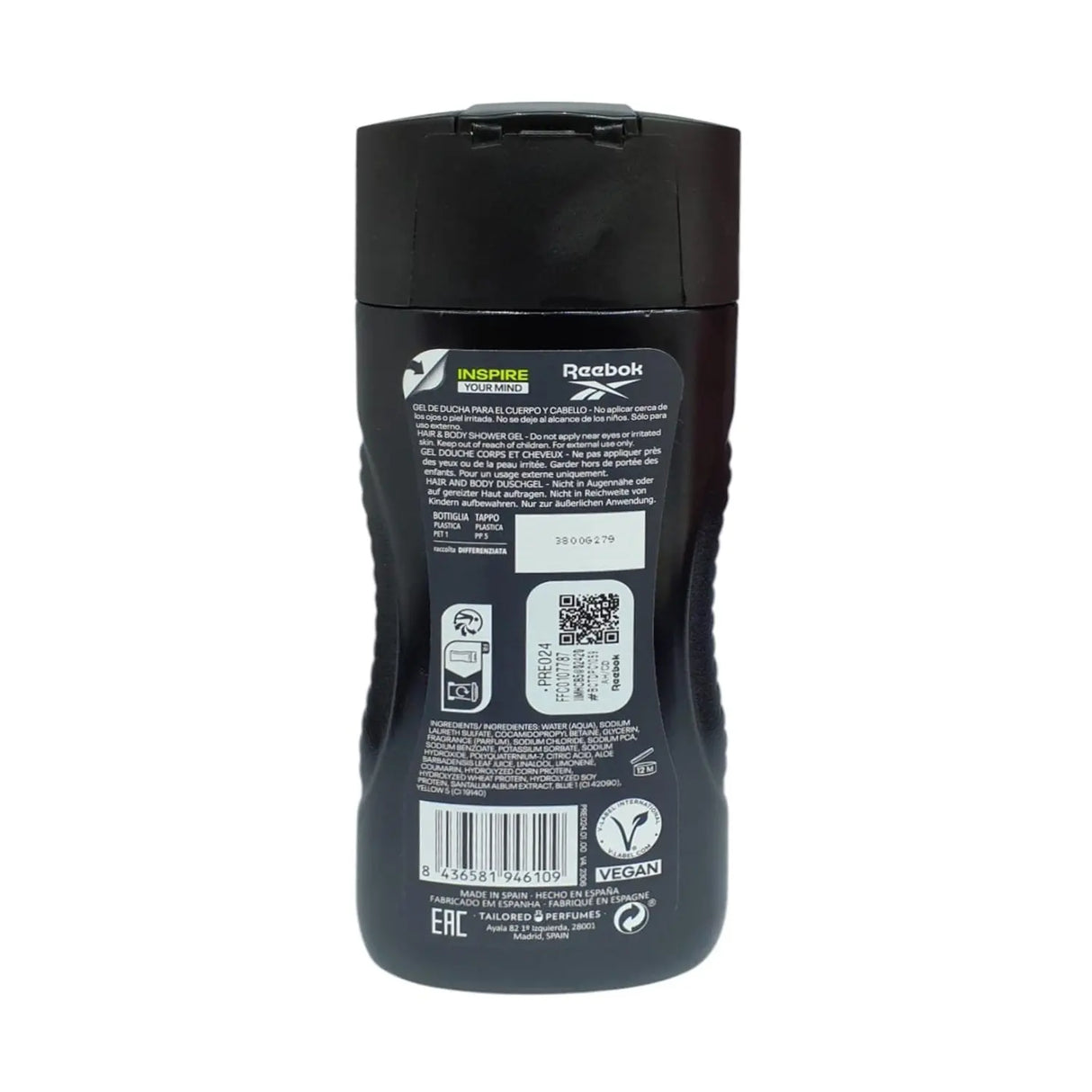 Reebok Hair and Body Shower Gel 250ml - Glagil