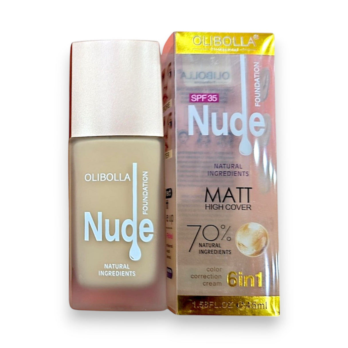 Olibolla Nude Foundation 30ml - Glagil