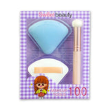 Sweet  Beauty Makeup Sponge and Brush Set Glagil